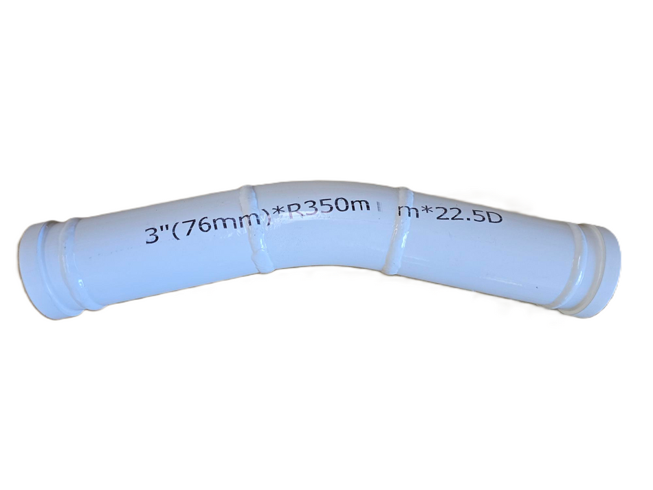 3” Line Pipe Bend *R350mm*22.5 degree - Free Shipping