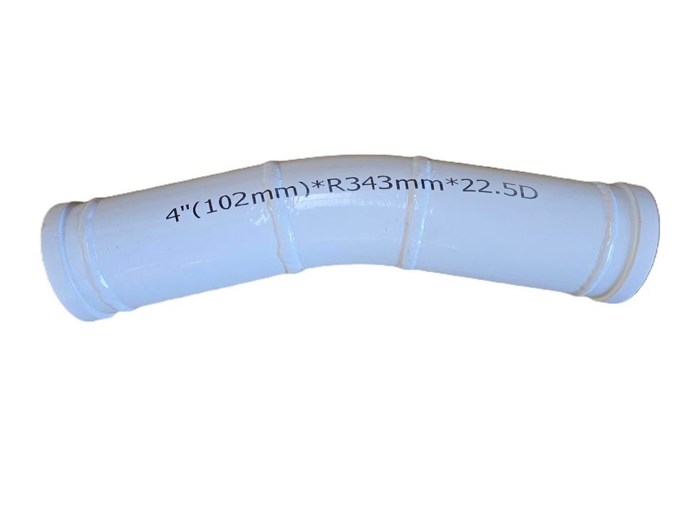 4” Line Pipe Bend *R343mm*22.5 degree - Free Shipping