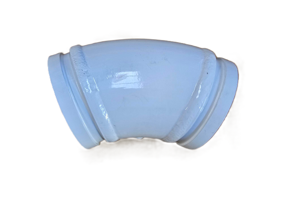 Twin Wall Pipe Elbow DN125*R275*45D,Fat Back - Free Shipping