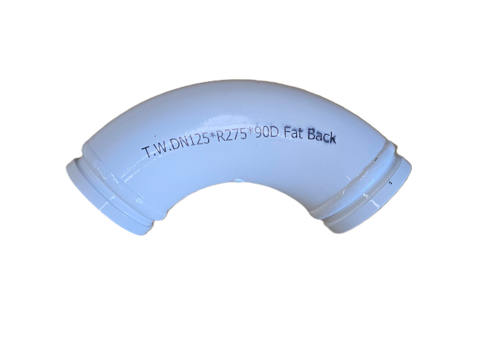 Twin Wall Pipe Elbow DN125*R275*90D,Fat Back - Free Shipping